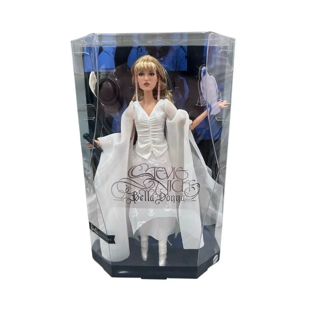 NWT Mattel Barbie Stevie Nicks Bella Donna Collector Doll W/ Dress & Accessories